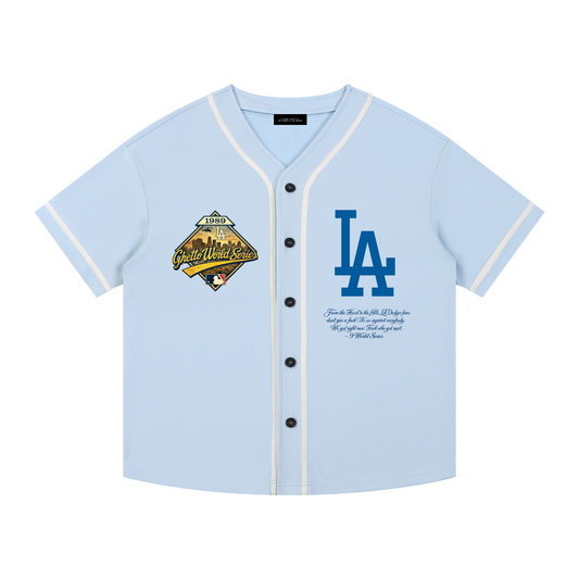 LA -Dodgers Tribute Jersey (Ghetto World Series)