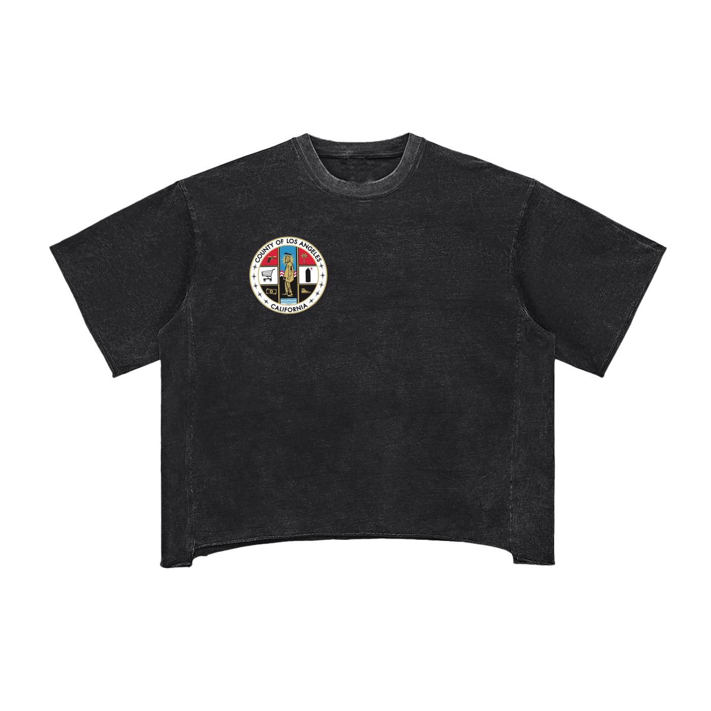BASKETS- raw LA County shirt