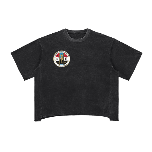 BASKETS- raw LA County shirt