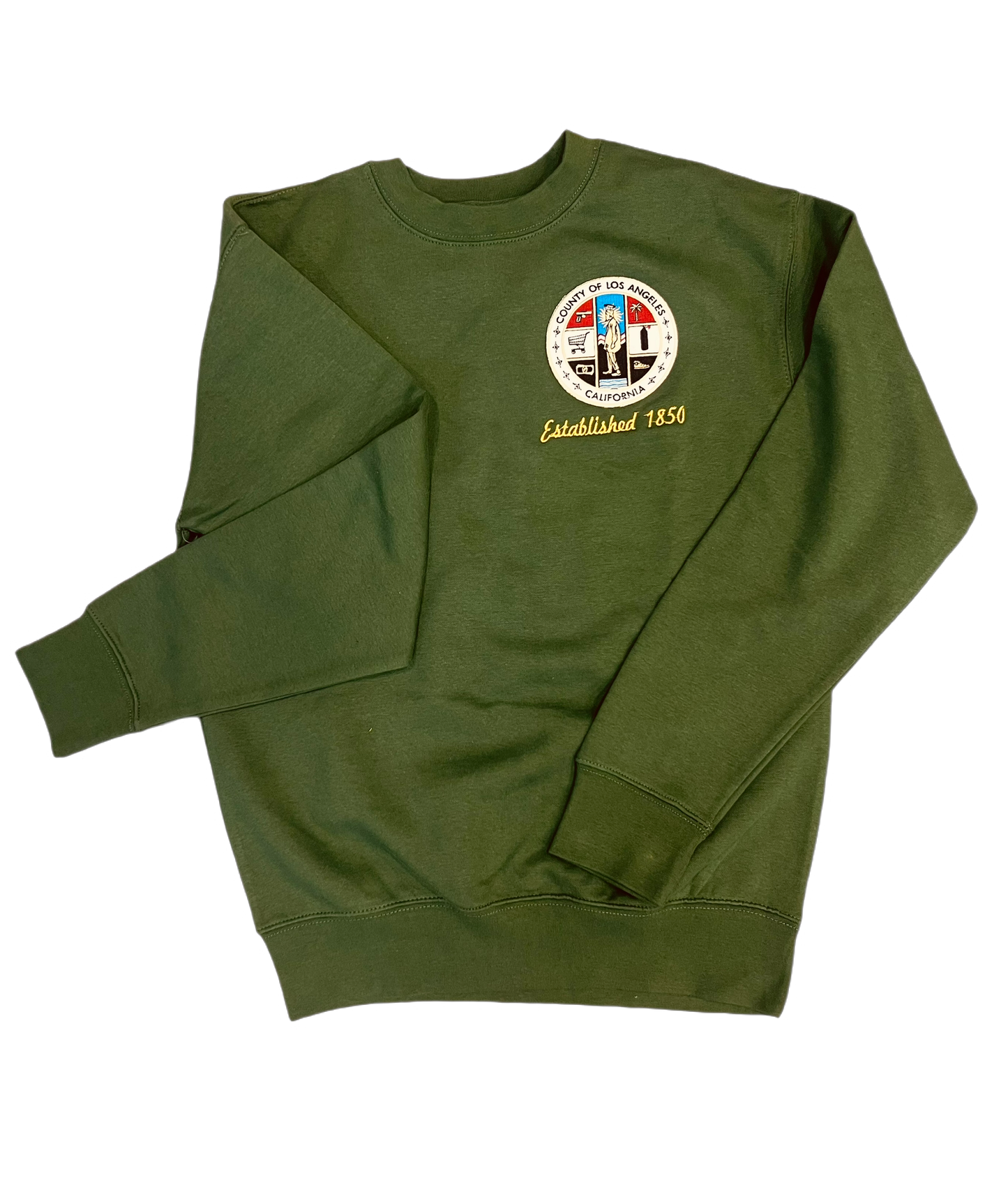 🛒 LA seal crewneck - Green